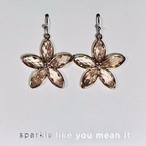 LOFT Earrings | Crystal Flower Drop